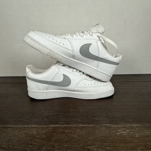 Nike White and Gray Sneakers